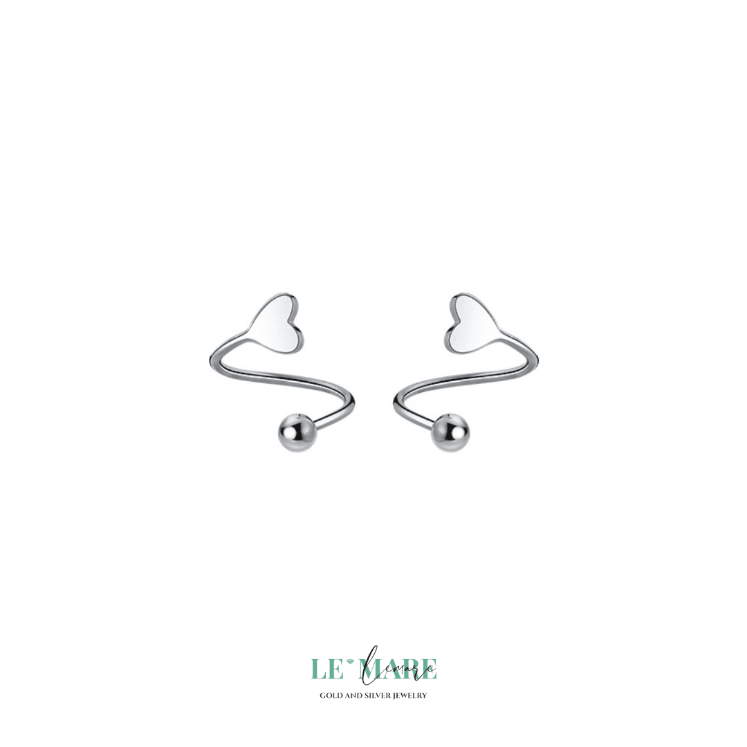 Khuyên tai bạc Le'Mare Jewelry G8899 Khuyên tai bạc Le'Mare Jewelry G8899 Le'mare Jewelry LMJ
