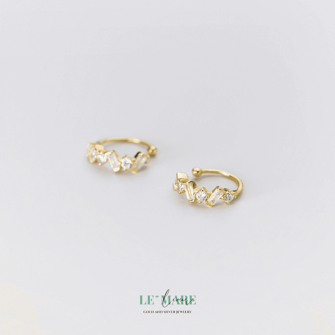 Khuyên tai bạc Le'Mare Jewelry G5419 Khuyên tai bạc Le'Mare Jewelry G5419 Le'mare Jewelry LMJ