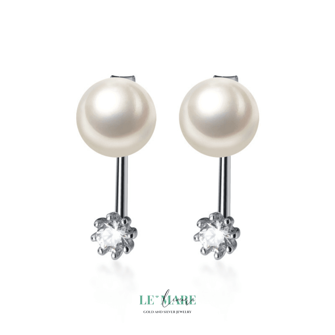 Khuyên tai bạc Le'Mare Jewelry G3061 Khuyên tai bạc Le'Mare Jewelry G3061 Le'mare Jewelry LMJ