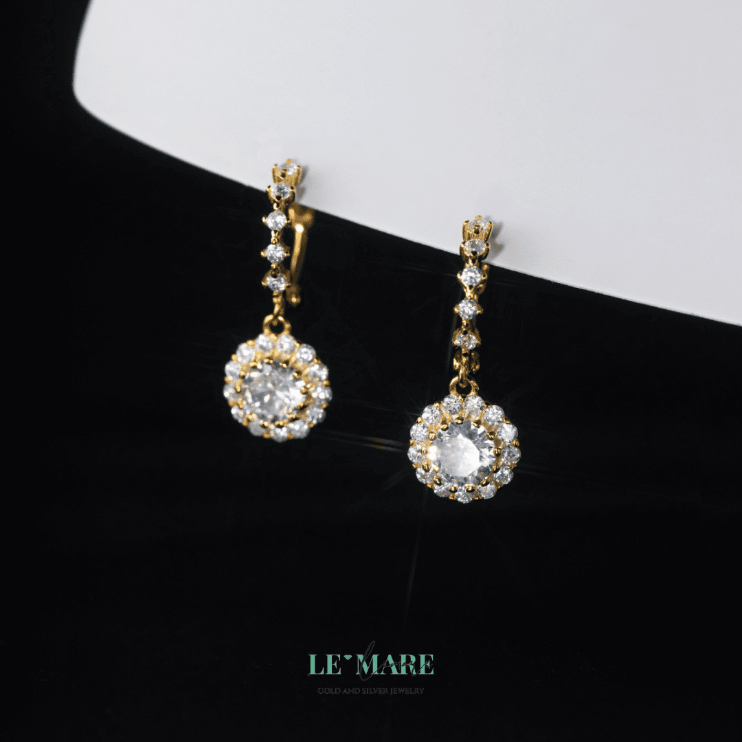 Khuyên tai bạc Le'Mare Jewelry LMJ M01849 Khuyên tai bạc Le'Mare Jewelry LMJ M01849 Le'mare Jewelry LMJ