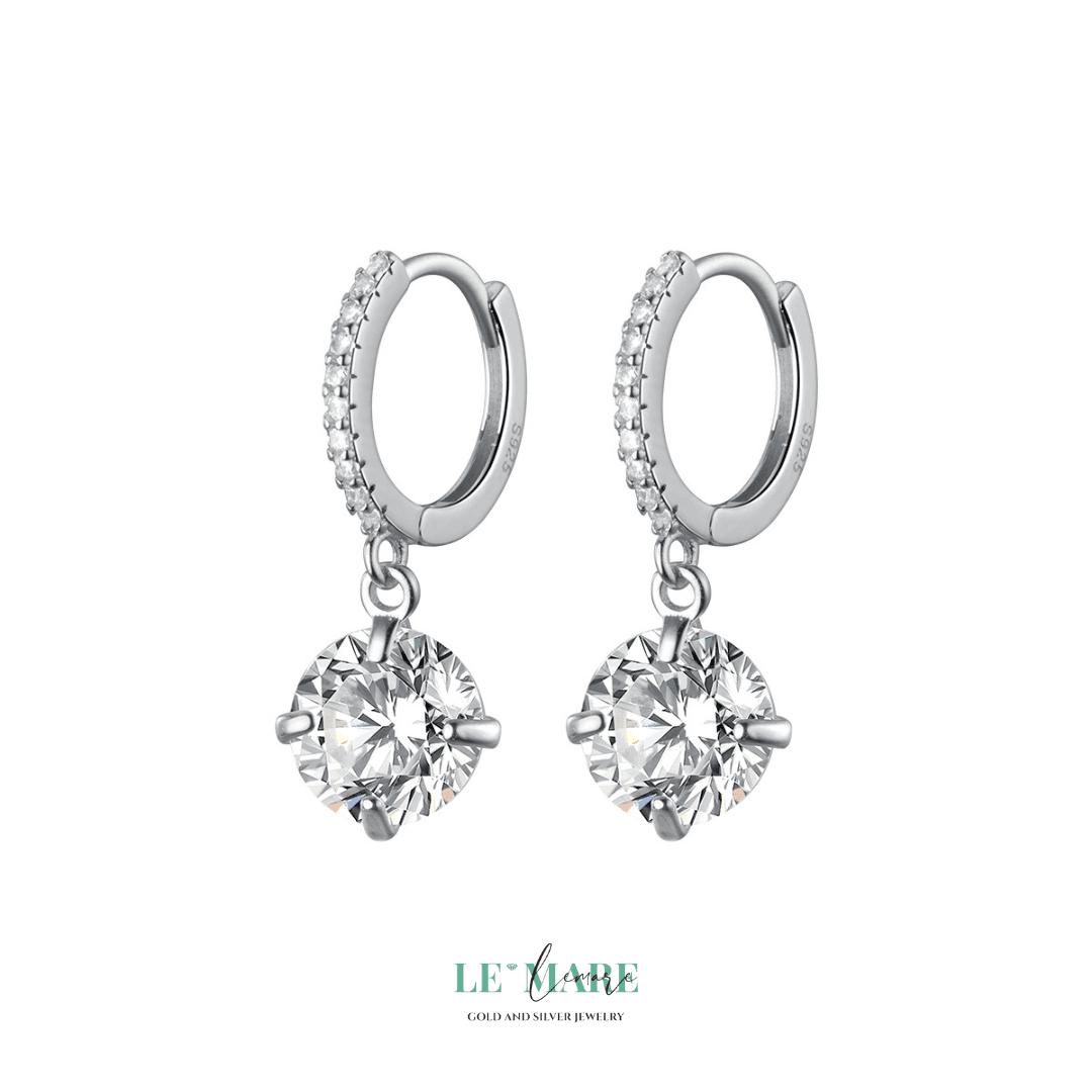 Khuyên tai bạc Le'Mare Jewelry M01650 Khuyên tai bạc Le'Mare Jewelry M01650 Le'mare Jewelry LMJ