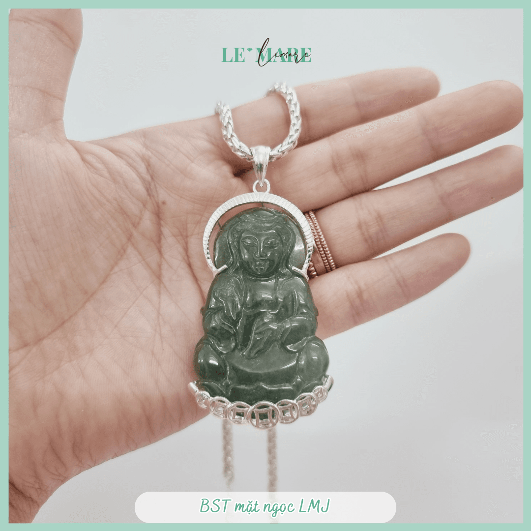 Dây chuyền mặt ngọc Dây chuyền mặt ngọc Le'mare Jewelry LMJ