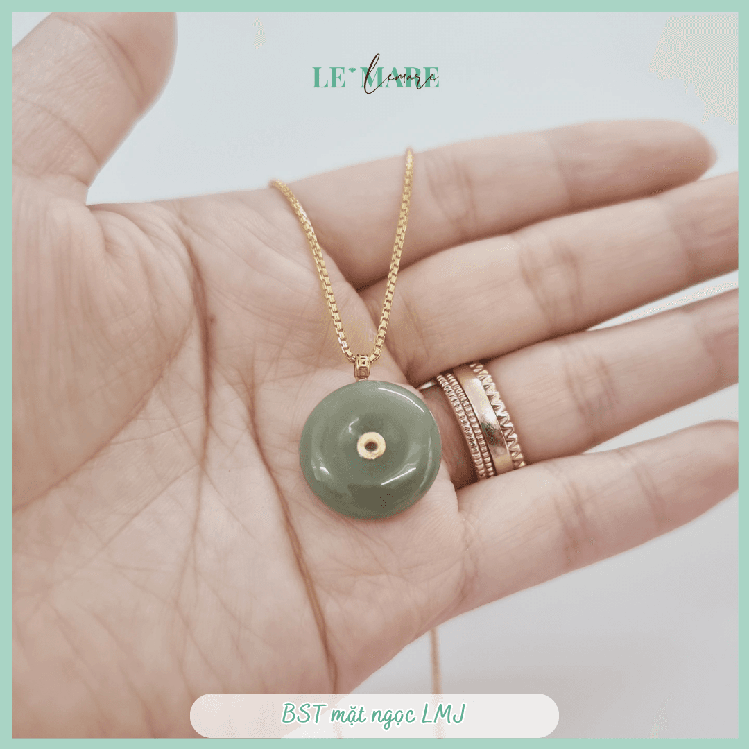 Dây chuyền mặt ngọc Dây chuyền mặt ngọc Le'mare Jewelry LMJ