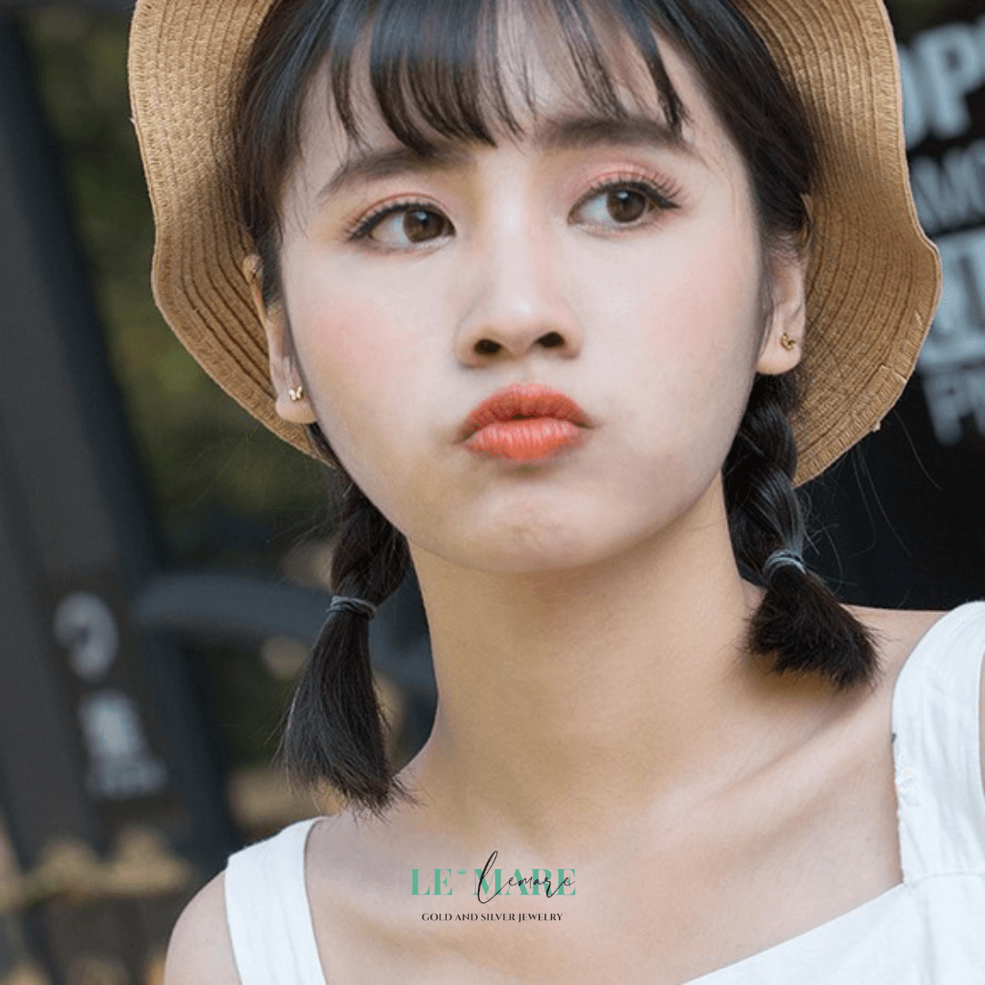 Khuyên tai bạc Le'Mare Jewelry E6015 Khuyên tai bạc Le'Mare Jewelry E6015 Le'mare Jewelry LMJ
