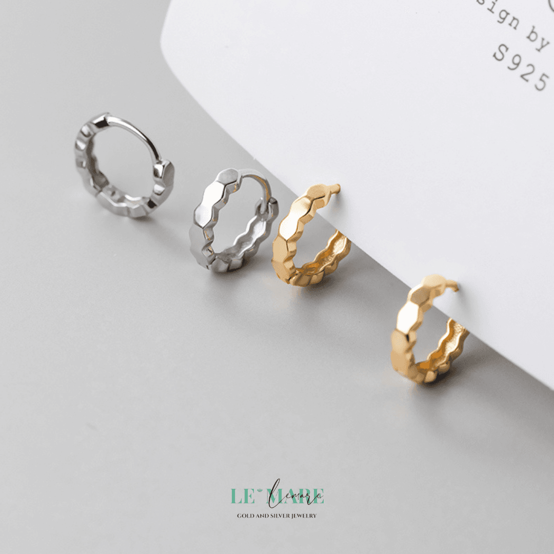 Khuyên tai bạc Le'Mare Jewelry M00627 Khuyên tai bạc Le'Mare Jewelry M00627 Le'mare Jewelry LMJ