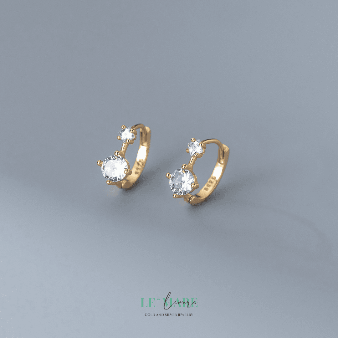 Khuyên tai bạc Le'Mare Jewelry M01319 Khuyên tai bạc Le'Mare Jewelry M01319 Le'mare Jewelry LMJ