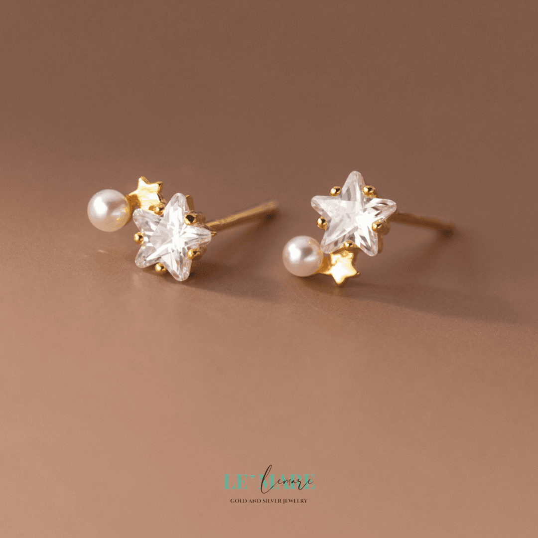 Khuyên tai bạc Le'Mare Jewelry M03345 Khuyên tai bạc Le'Mare Jewelry M03345 Le'mare Jewelry LMJ