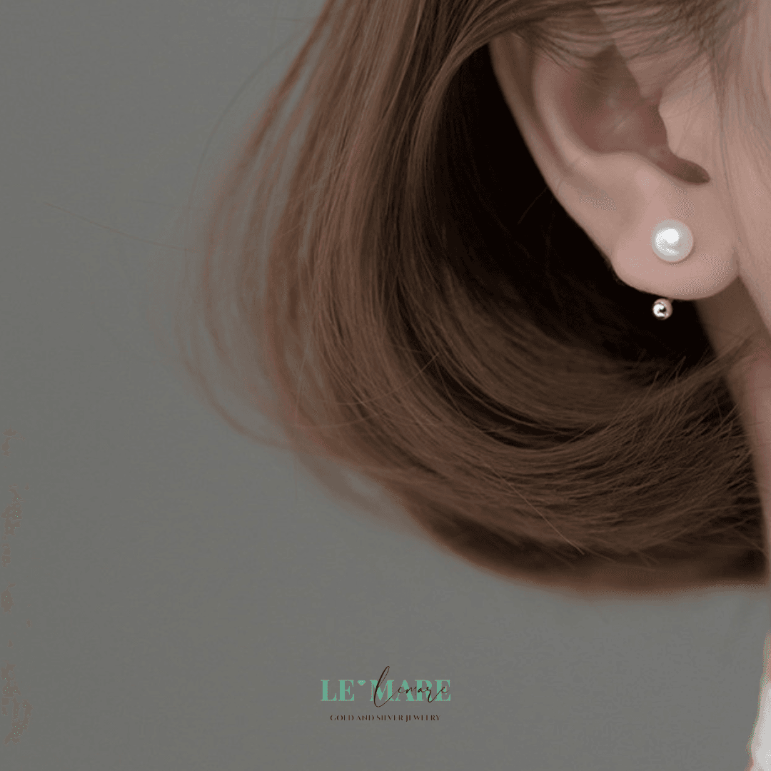 Khuyên tai bạc Le'Mare Jewelry G8347 Khuyên tai bạc Le'Mare Jewelry G8347 Le'mare Jewelry LMJ