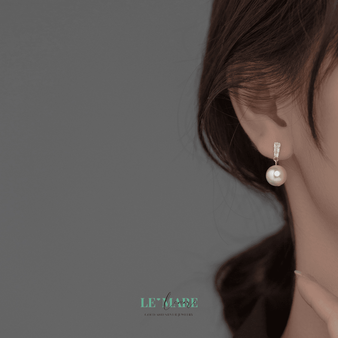 Khuyên tai bạc Le'Mare Jewelry M02462 Khuyên tai bạc Le'Mare Jewelry M02462 Le'mare Jewelry LMJ