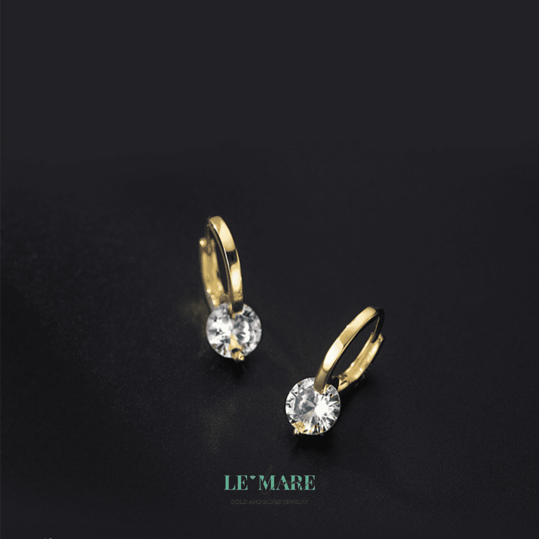 Khuyên tai bạc Le'Mare Jewelry G7190 Khuyên tai bạc Le'Mare Jewelry G7190 Le'mare Jewelry LMJ