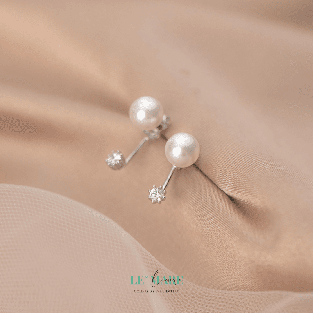 Khuyên tai bạc Le'Mare Jewelry G3061 Khuyên tai bạc Le'Mare Jewelry G3061 Le'mare Jewelry LMJ
