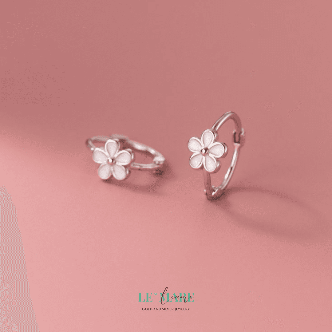 Khuyên tai bạc Le'Mare Jewelry M03547 Khuyên tai bạc Le'Mare Jewelry M03547 Le'mare Jewelry LMJ