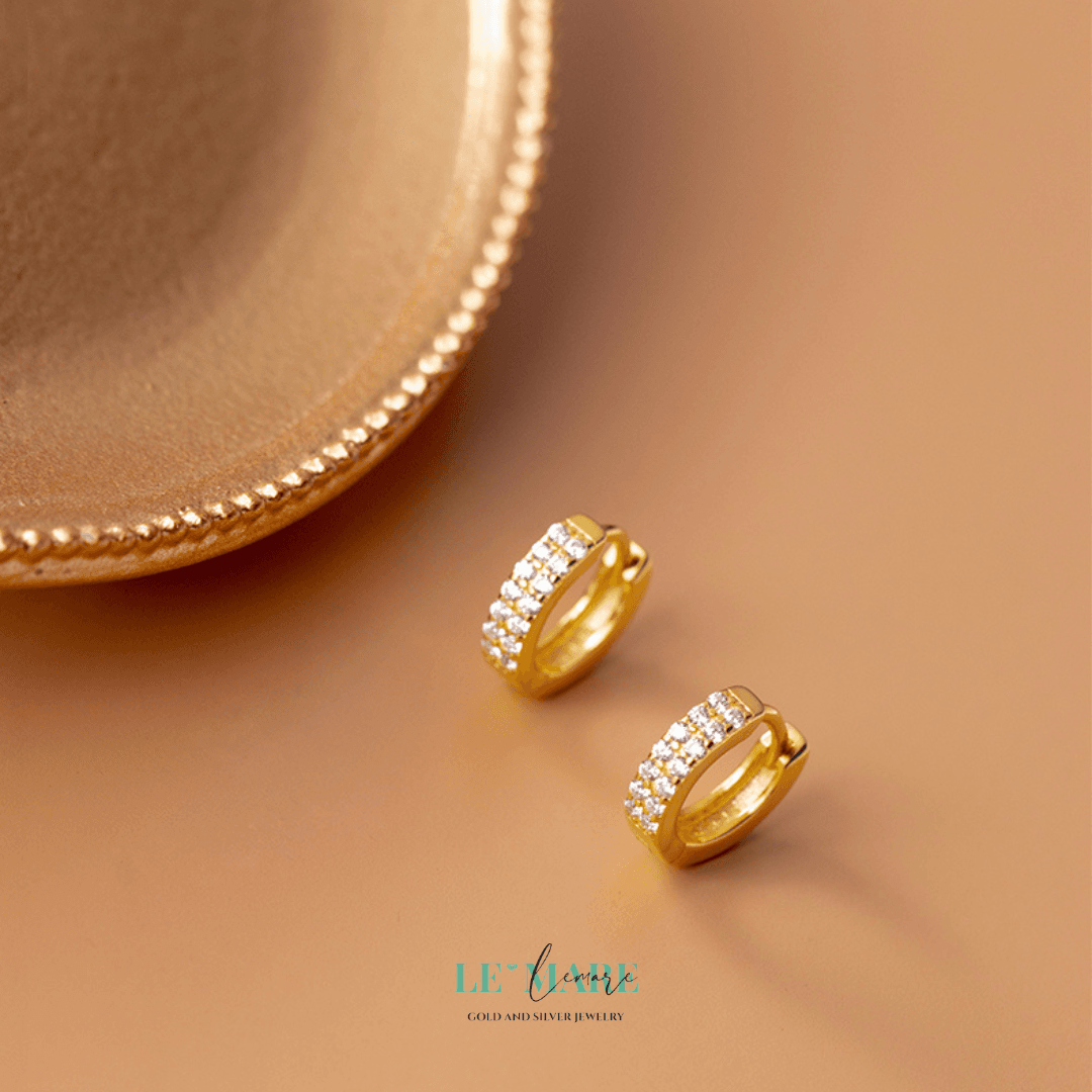 Khuyên tai bạc Le'Mare Jewelry G8951 Khuyên tai bạc Le'Mare Jewelry G8951 Le'mare Jewelry LMJ