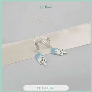 Khuyên tai bạc ta mặt kem xanh đáng yêu làm quà cho bé gái Le’Mare Jewelry Khuyên tai bạc ta mặt kem xanh đáng yêu làm quà cho bé gái Le’Mare Jewelry Le'mare Jewelry LMJ