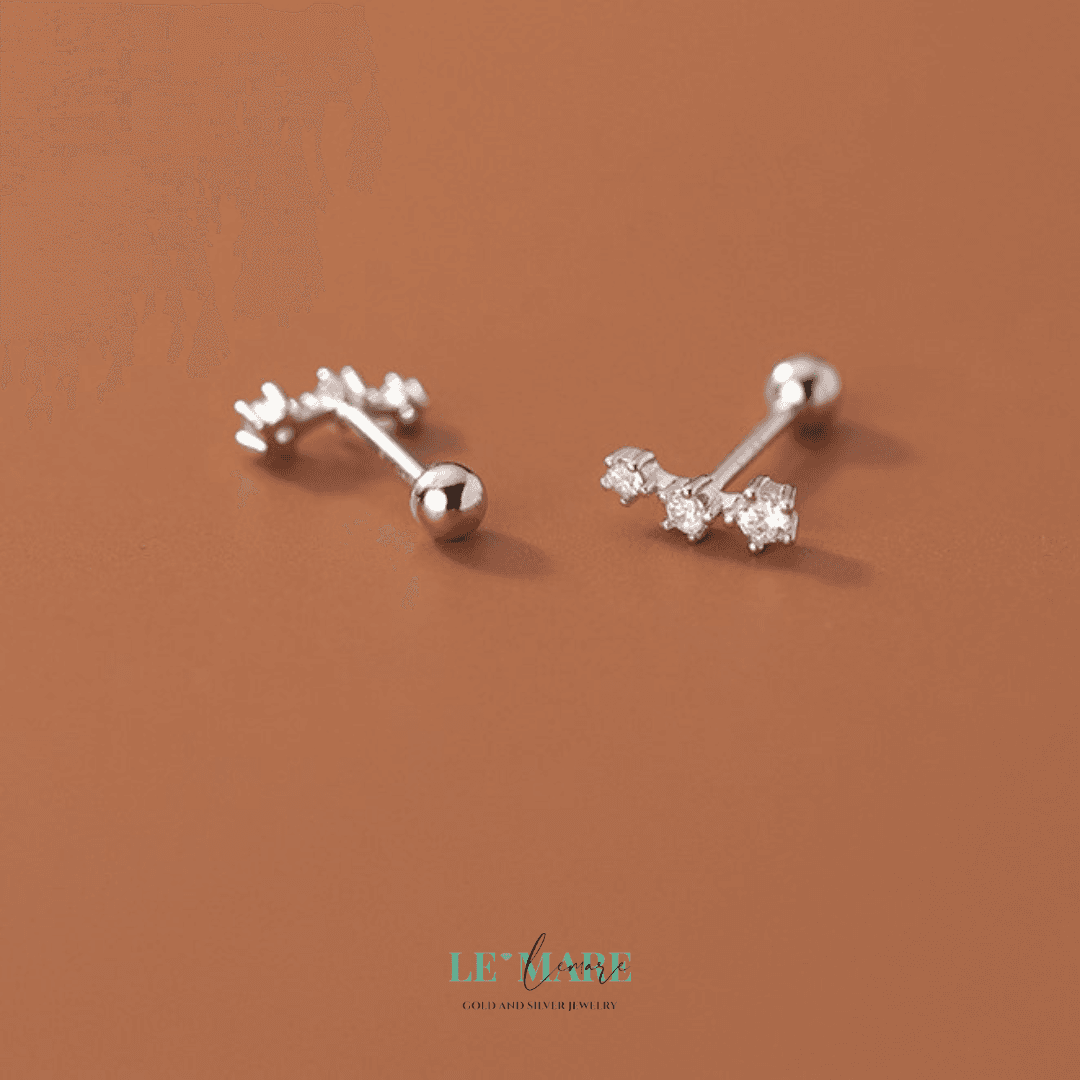 Khuyên tai bạc Le'Mare Jewelry G9405 Khuyên tai bạc Le'Mare Jewelry G9405 Le'mare Jewelry LMJ