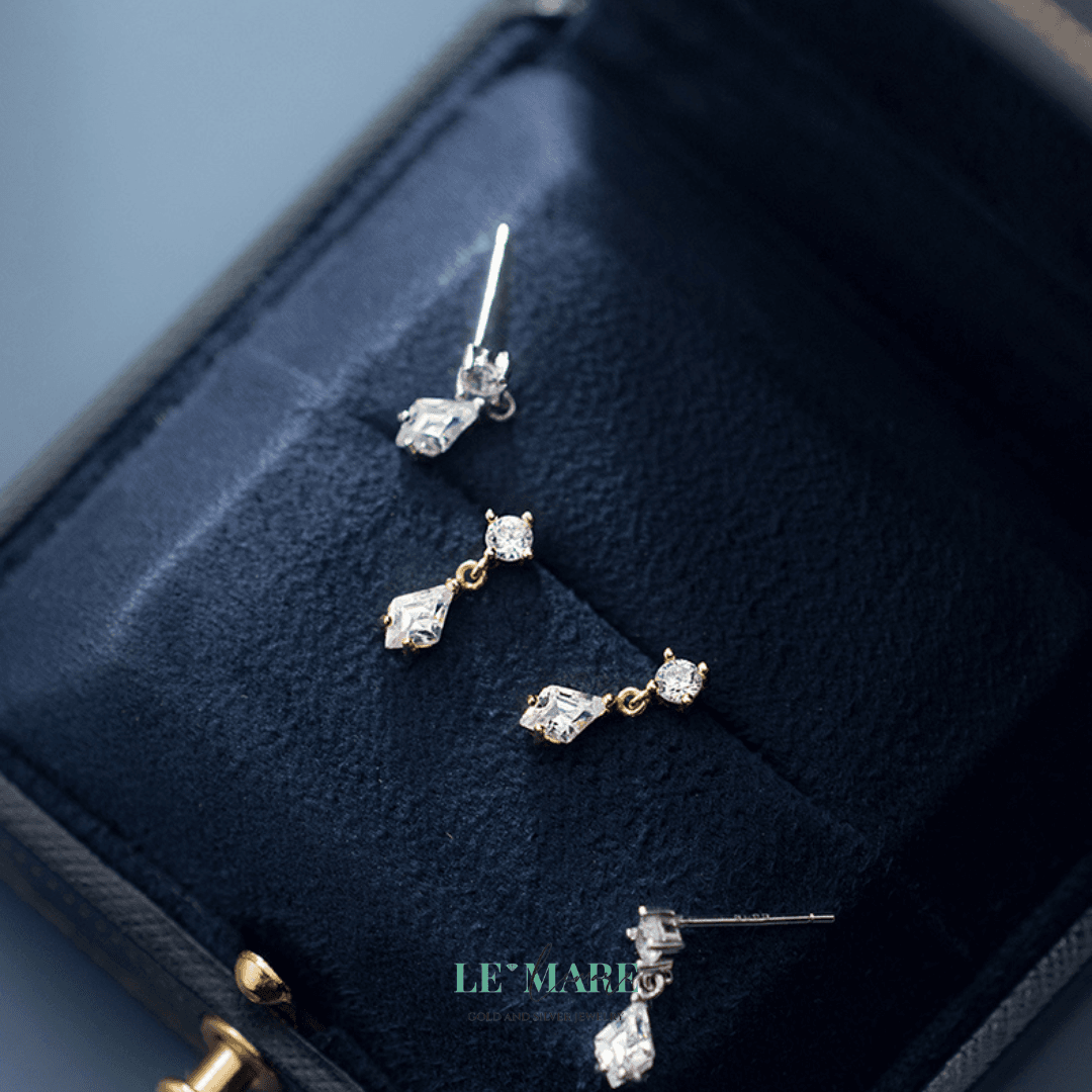 Khuyên tai bạc Le'Mare Jewelry G7118 Khuyên tai bạc Le'Mare Jewelry G7118 Le'mare Jewelry LMJ