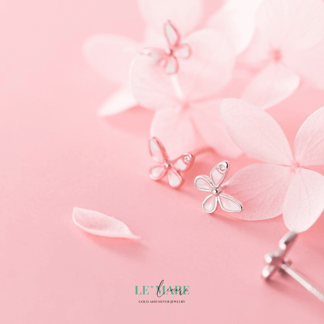 Khuyên tai bạc Le'Mare Jewelry G4956 Khuyên tai bạc Le'Mare Jewelry G4956 Le'mare Jewelry LMJ