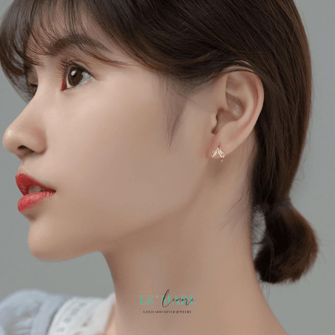 Khuyên tai bạc Le'Mare Jewelry G9109 Khuyên tai bạc Le'Mare Jewelry G9109 Le'mare Jewelry LMJ