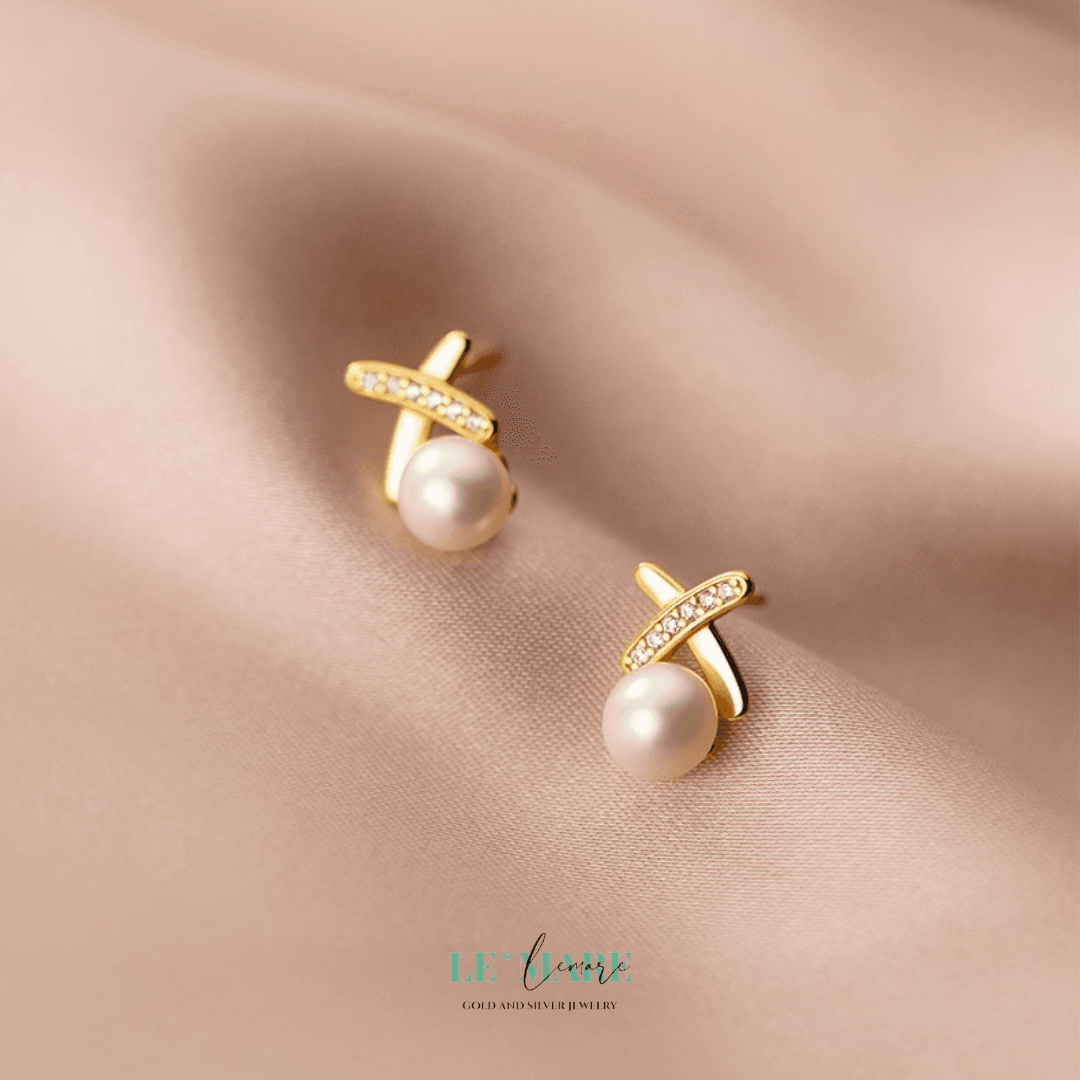 Khuyên tai bạc Le'Mare Jewelry G8965 Khuyên tai bạc Le'Mare Jewelry G8965 Le'mare Jewelry LMJ