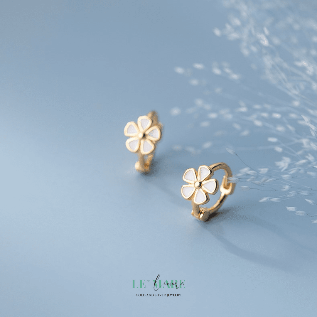 Khuyên tai bạc Le'Mare Jewelry M01439 Khuyên tai bạc Le'Mare Jewelry M01439 Le'mare Jewelry LMJ