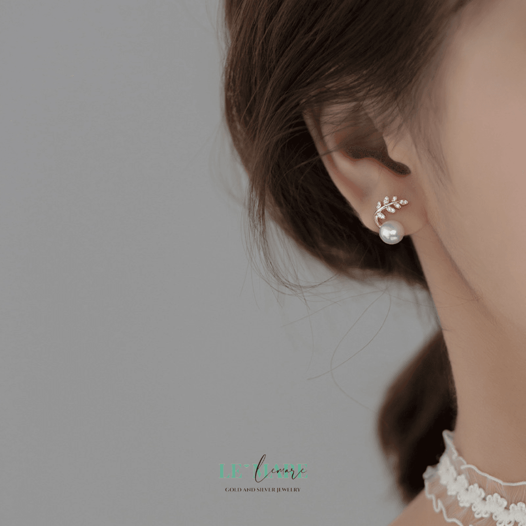 Khuyên tai bạc Le'Mare Jewelry G9363 Khuyên tai bạc Le'Mare Jewelry G9363 Le'mare Jewelry LMJ