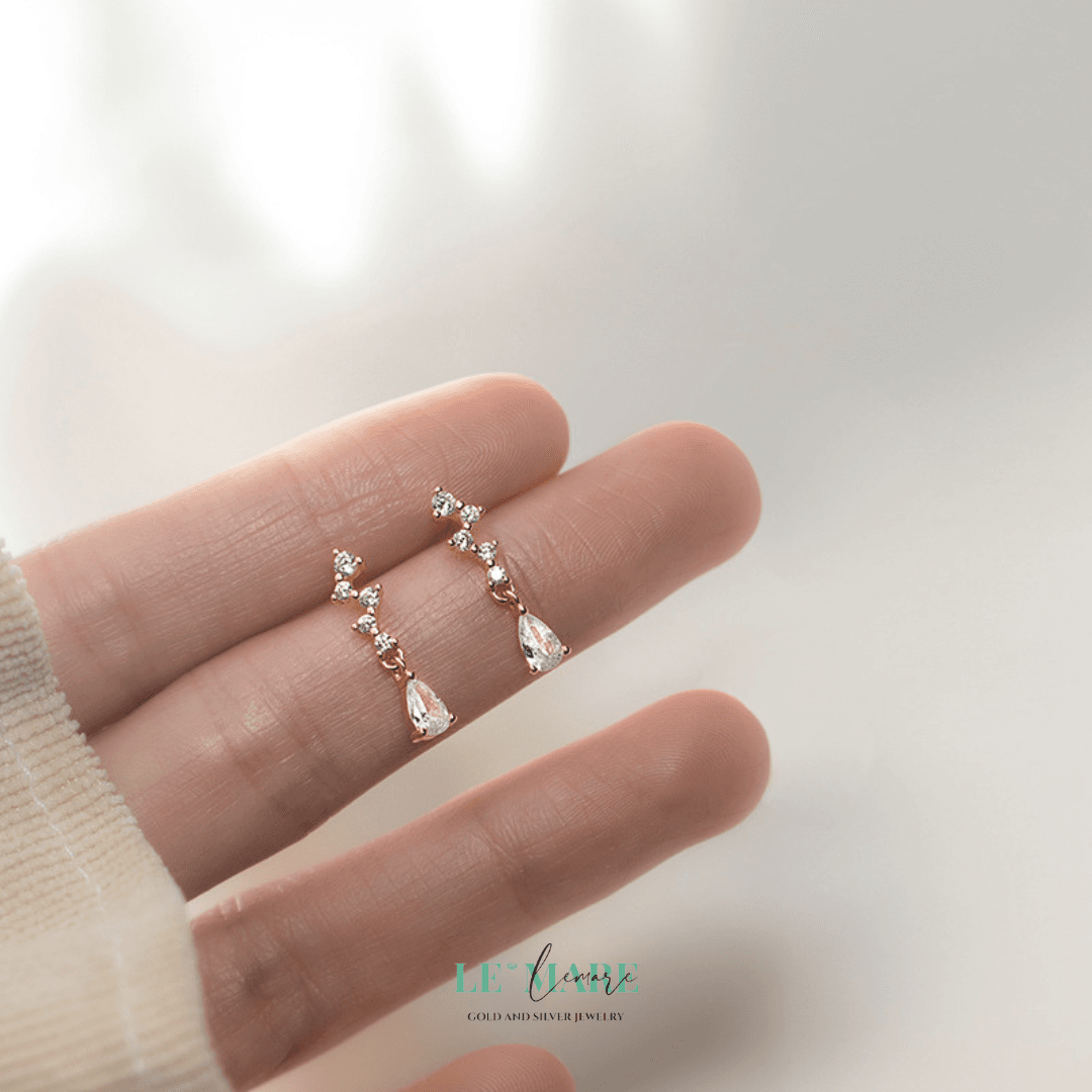 Khuyên tai bạc Le'Mare Jewelry G7791 Khuyên tai bạc Le'Mare Jewelry G7791 Le'mare Jewelry LMJ