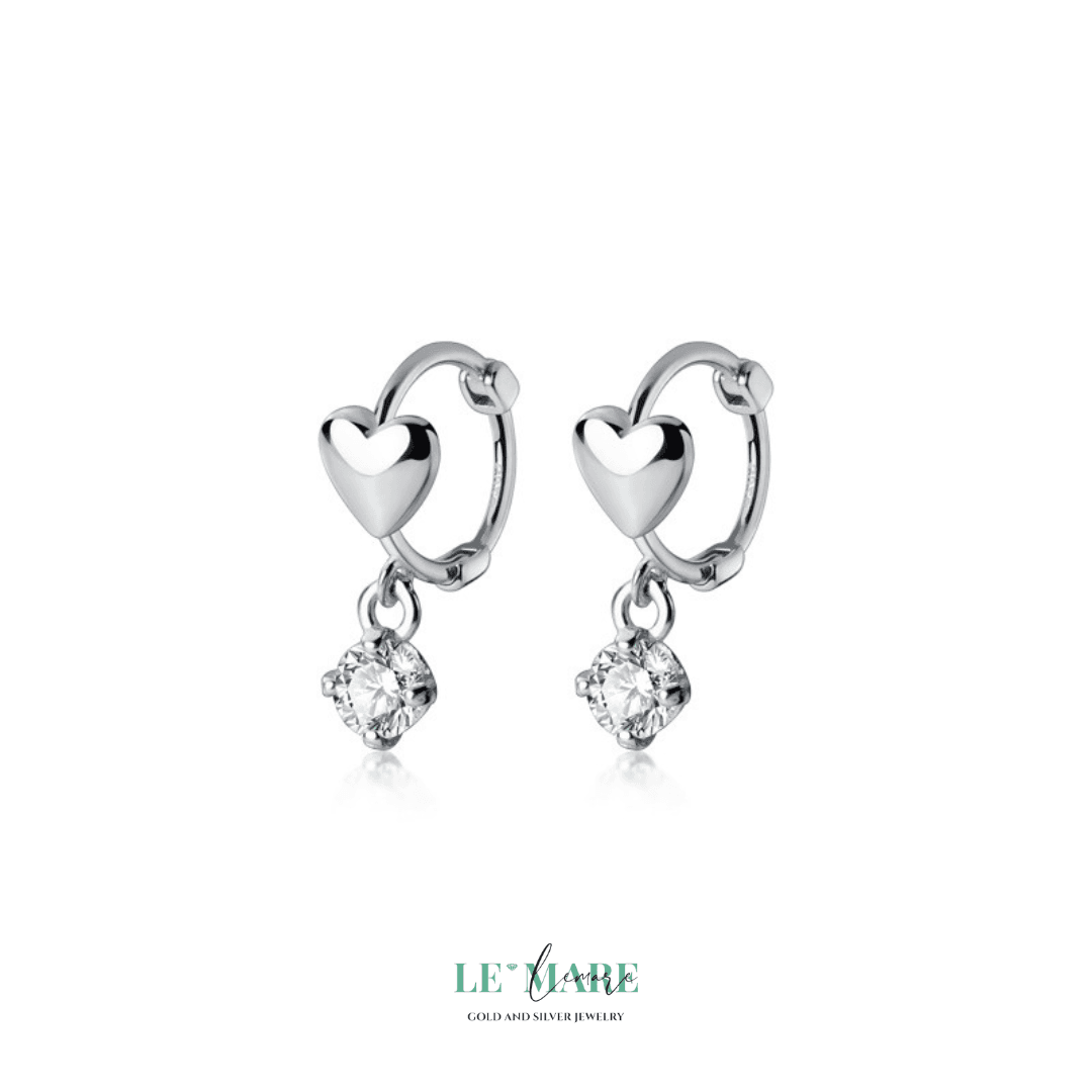 Khuyên tai bạc Le'Mare Jewelry G6654 Khuyên tai bạc Le'Mare Jewelry G6654 Le'mare Jewelry LMJ