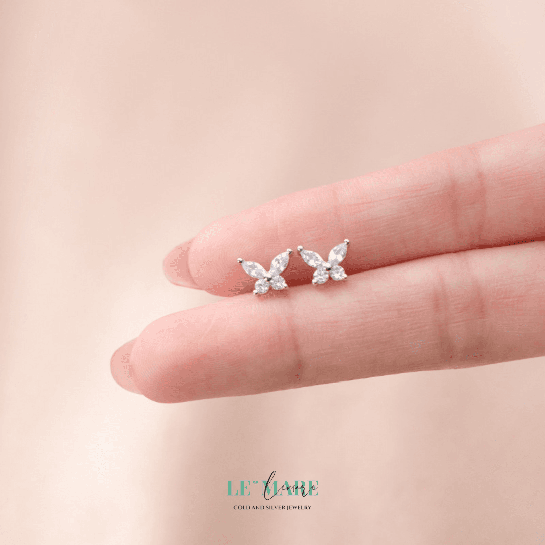 Khuyên tai bạc Le'Mare Jewelry G6460 Khuyên tai bạc Le'Mare Jewelry G6460 Le'mare Jewelry LMJ