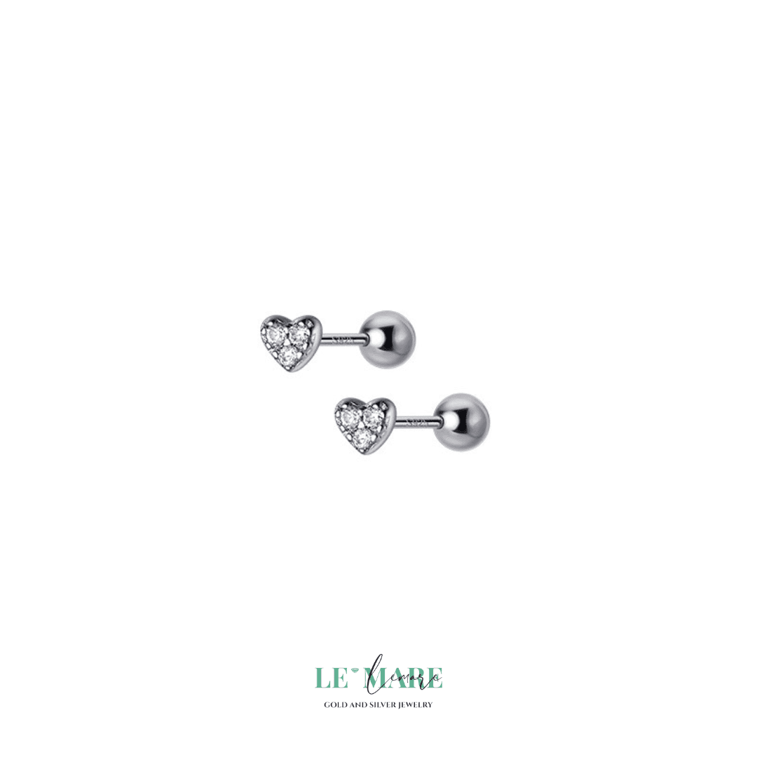 Khuyên tai bạc Le'Mare Jewelry M00081 Khuyên tai bạc Le'Mare Jewelry M00081 Le'mare Jewelry LMJ