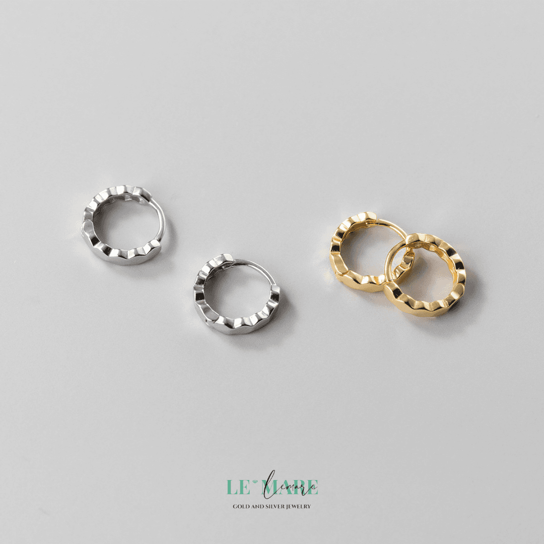 Khuyên tai bạc Le'Mare Jewelry M00627 Khuyên tai bạc Le'Mare Jewelry M00627 Le'mare Jewelry LMJ