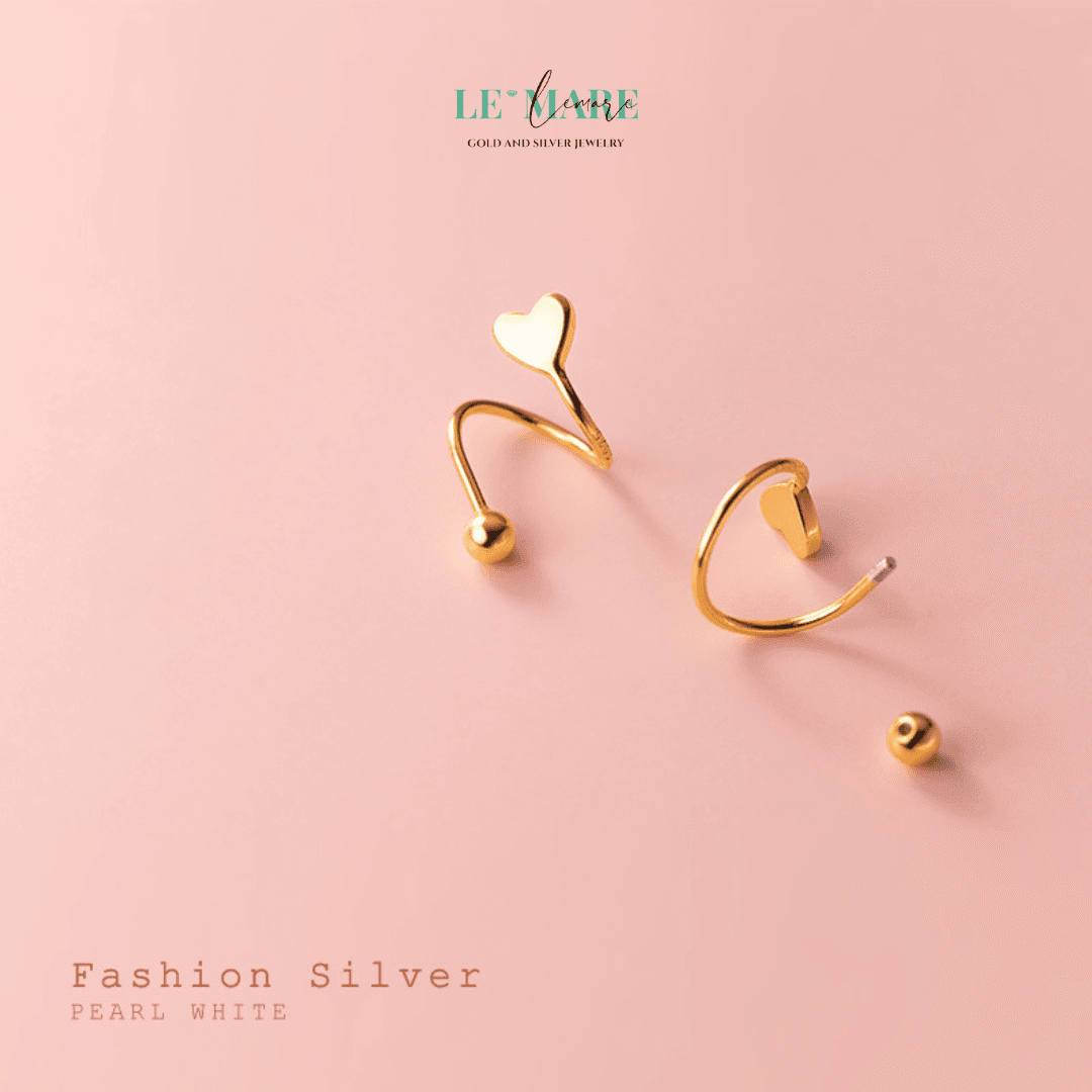 Khuyên tai bạc Le'Mare Jewelry G8899 Khuyên tai bạc Le'Mare Jewelry G8899 Le'mare Jewelry LMJ
