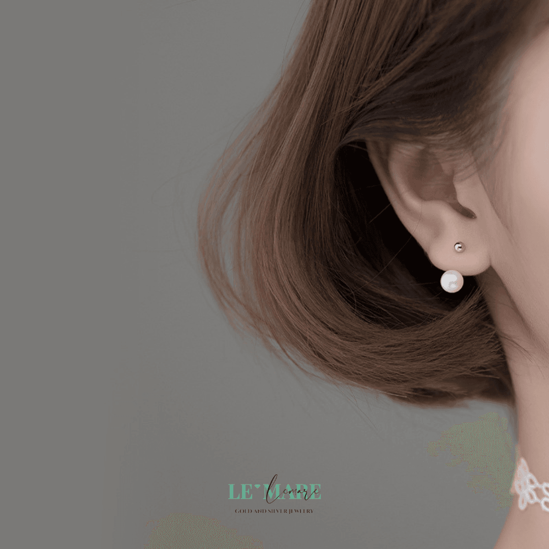 Khuyên tai bạc Le'Mare Jewelry G8347 Khuyên tai bạc Le'Mare Jewelry G8347 Le'mare Jewelry LMJ