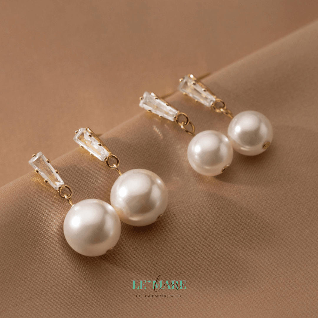 Khuyên tai bạc Le'Mare Jewelry M02462 Khuyên tai bạc Le'Mare Jewelry M02462 Le'mare Jewelry LMJ