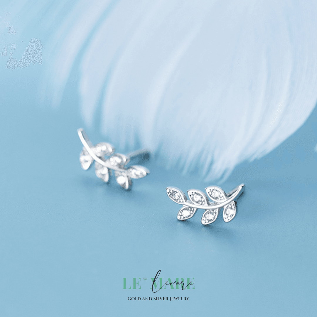 Khuyên tai bạc Le'Mare Jewelry G3433 Khuyên tai bạc Le'Mare Jewelry G3433 Le'mare Jewelry LMJ