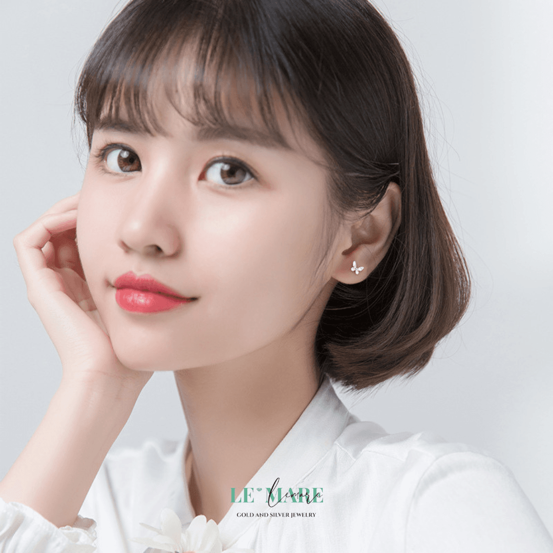 Khuyên tai bạc Le'Mare Jewelry G4956 Khuyên tai bạc Le'Mare Jewelry G4956 Le'mare Jewelry LMJ