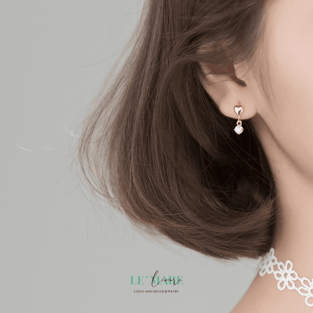 Khuyên tai bạc Le'Mare Jewelry G6654 Khuyên tai bạc Le'Mare Jewelry G6654 Le'mare Jewelry LMJ