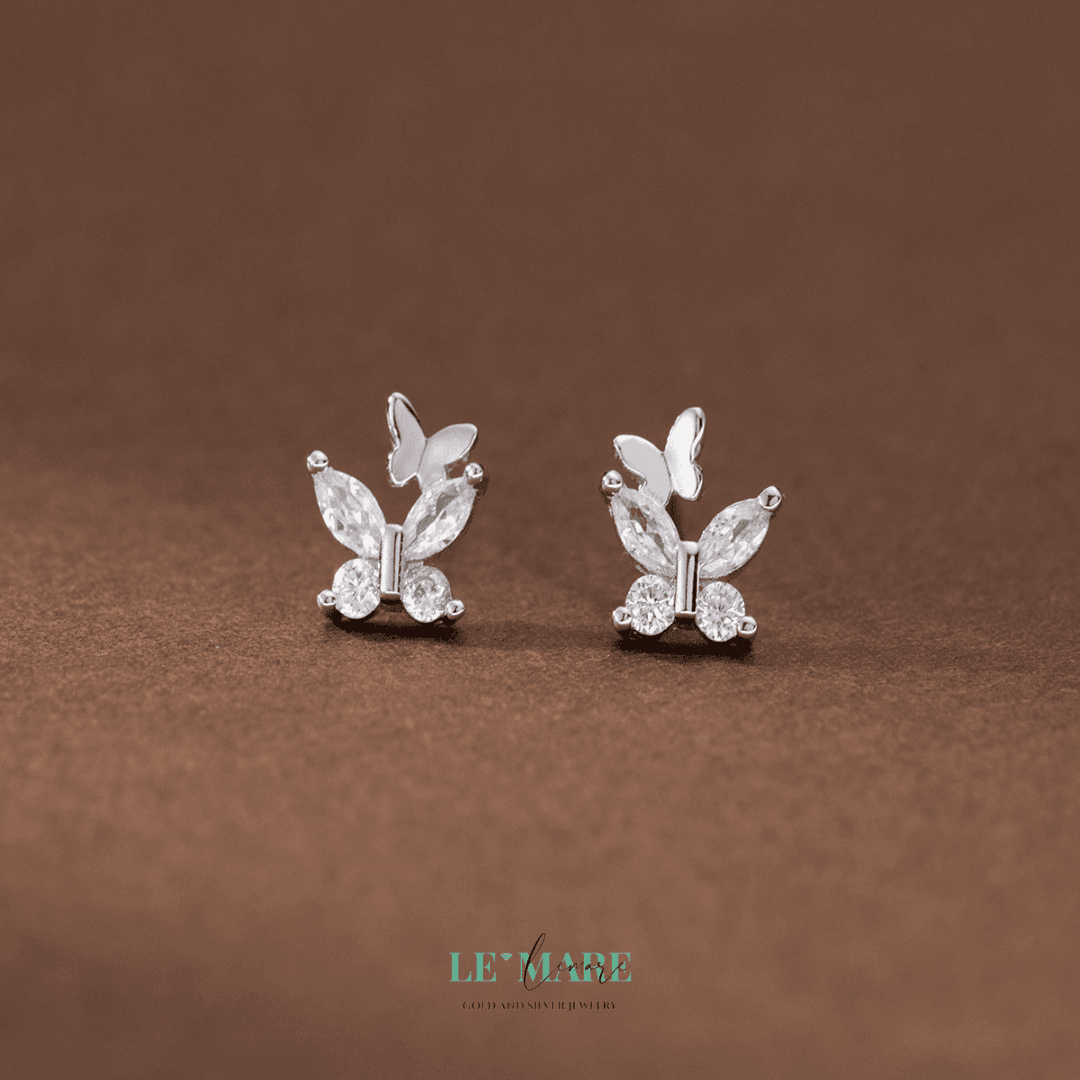 Khuyên tai bạc Le'Mare Jewelry M04404 Khuyên tai bạc Le'Mare Jewelry M04404 Le'mare Jewelry LMJ