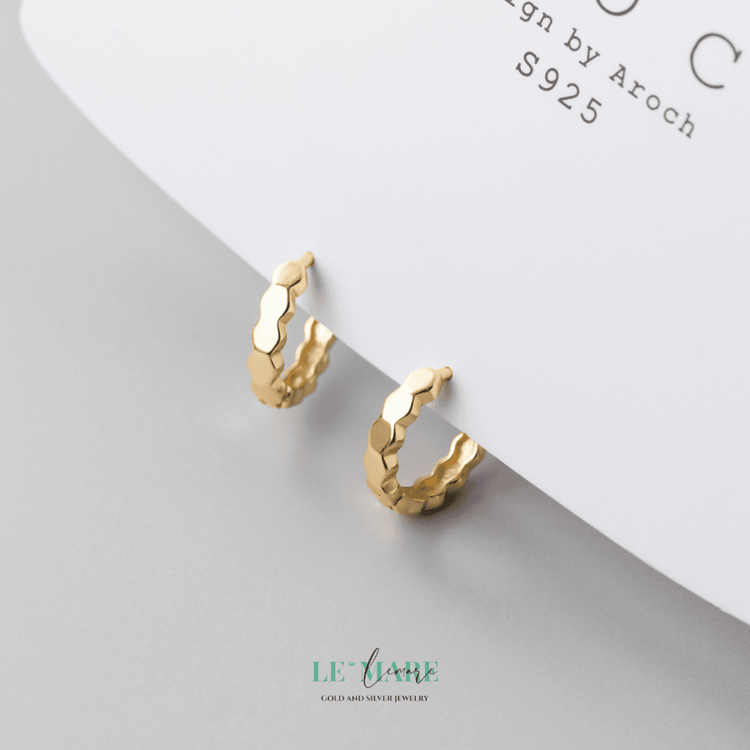 Khuyên tai bạc Le'Mare Jewelry M00627 Khuyên tai bạc Le'Mare Jewelry M00627 Le'mare Jewelry LMJ