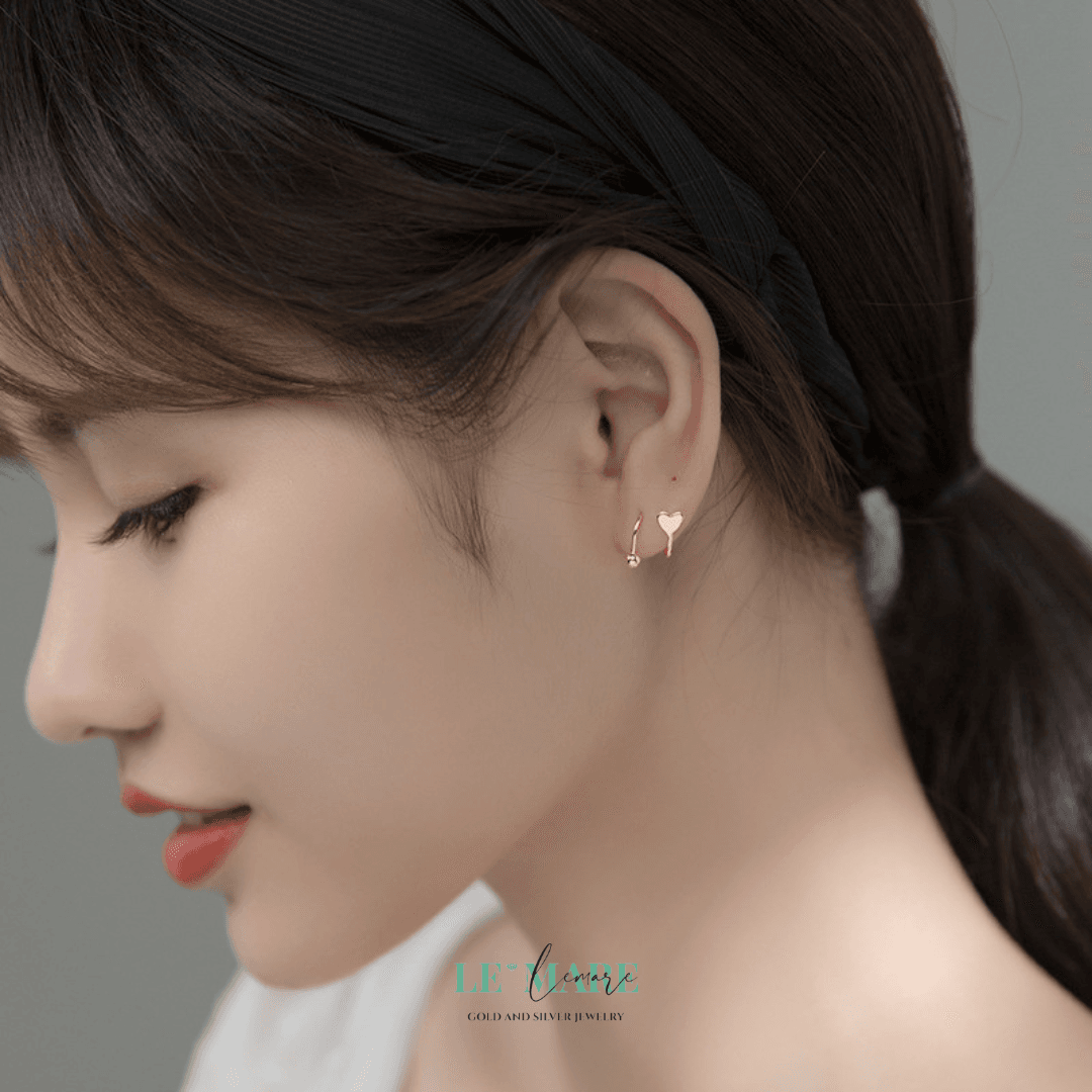 Khuyên tai bạc Le'Mare Jewelry G8899 Khuyên tai bạc Le'Mare Jewelry G8899 Le'mare Jewelry LMJ