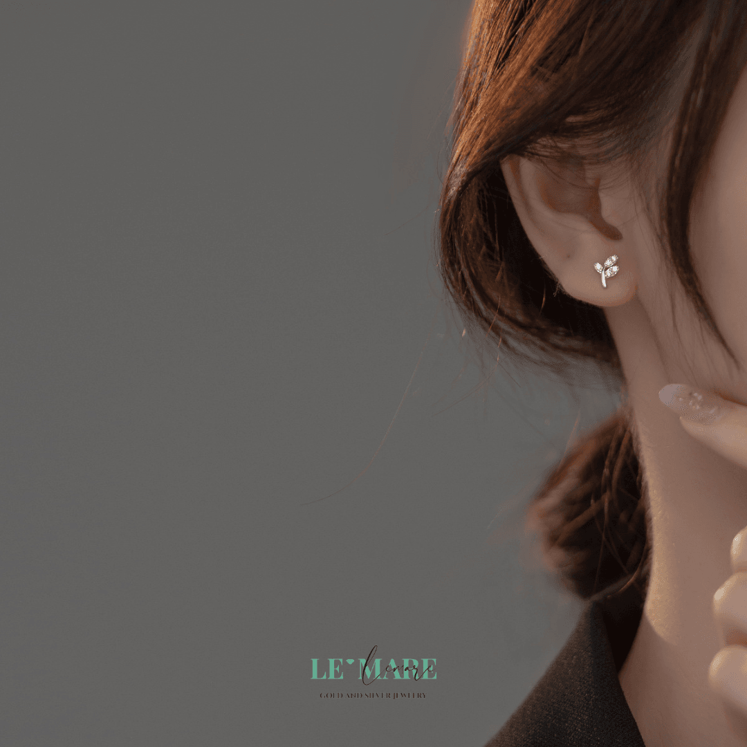 Khuyên tai bạc Le'Mare Jewelry M02329 Khuyên tai bạc Le'Mare Jewelry M02329 Le'mare Jewelry LMJ