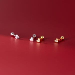 Khuyên tai bạc Le'Mare Jewelry M00081 Khuyên tai bạc Le'Mare Jewelry M00081 Le'mare Jewelry LMJ