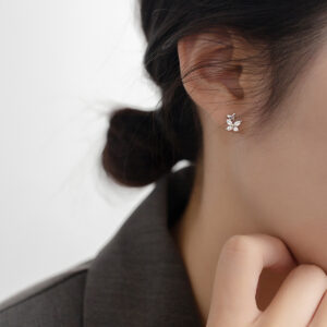 Khuyên tai bạc Le'Mare Jewelry M04404 Khuyên tai bạc Le'Mare Jewelry M04404 Le'mare Jewelry LMJ