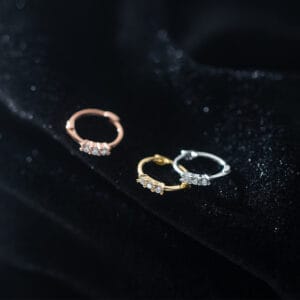 Khuyên tai bạc Le'Mare Jewelry G9046 Khuyên tai bạc Le'Mare Jewelry G9046 Le'mare Jewelry LMJ