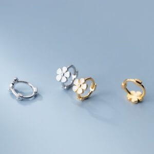 Khuyên tai bạc Le'Mare Jewelry M01439 Khuyên tai bạc Le'Mare Jewelry M01439 Le'mare Jewelry LMJ