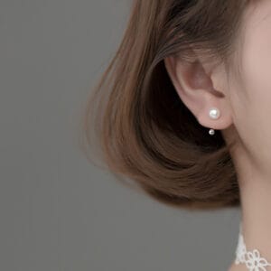 Khuyên tai bạc Le'Mare Jewelry G8347 Khuyên tai bạc Le'Mare Jewelry G8347 Le'mare Jewelry LMJ