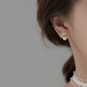 Khuyên tai bạc Le'Mare Jewelry G9363 Khuyên tai bạc Le'Mare Jewelry G9363 Le'mare Jewelry LMJ