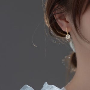 Khuyên tai bạc Le'Mare Jewelry LMJ M01849 Khuyên tai bạc Le'Mare Jewelry LMJ M01849 Le'mare Jewelry LMJ