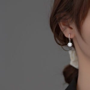 Khuyên tai bạc Le'Mare Jewelry M01650 Khuyên tai bạc Le'Mare Jewelry M01650 Le'mare Jewelry LMJ