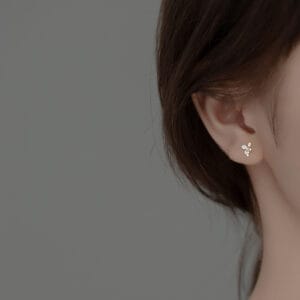 Khuyên tai bạc Le'Mare Jewelry M00506 Khuyên tai bạc Le'Mare Jewelry M00506 Le'mare Jewelry LMJ