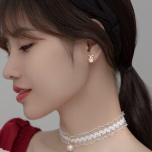 Khuyên tai bạc Le'Mare Jewelry G8965 Khuyên tai bạc Le'Mare Jewelry G8965 Le'mare Jewelry LMJ